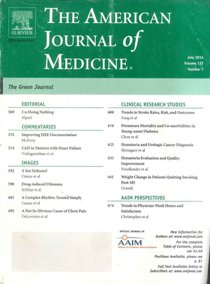 The American Journal of Medicine June 2014 V 127 Number 7 Medical Books | المعرض المصري للكتاب EGBookFair