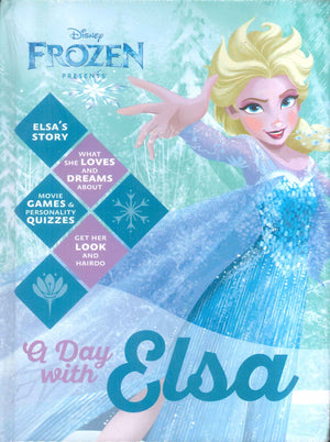Disney Frozen a Day with Elsa Disney كتب اطفال | المعرض المصري للكتاب EGBookFair