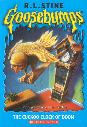 Scholastic Goosebumps The Cuckoo Clock Of Doom R.L.Stine stories | المعرض المصري للكتاب EGBookFair