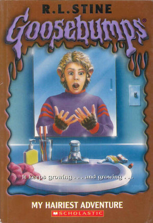 Scholastic Goosebumps My Hairiest Adventure R.L.Stine stories | المعرض المصري للكتاب EGBookFair