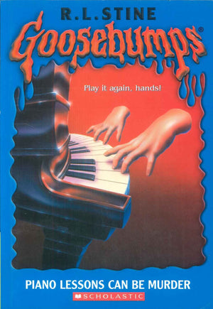 Scholastic Goosebumps Piano Lessons Can Be Murder R.L.Stine stories | المعرض المصري للكتاب EGBookFair
