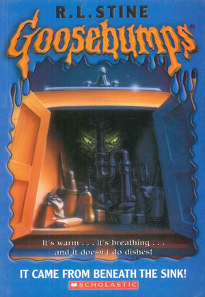Scholastic Goosebumps It Came From Beneath The Sink! R.L.Stine stories | المعرض المصري للكتاب EGBookFair