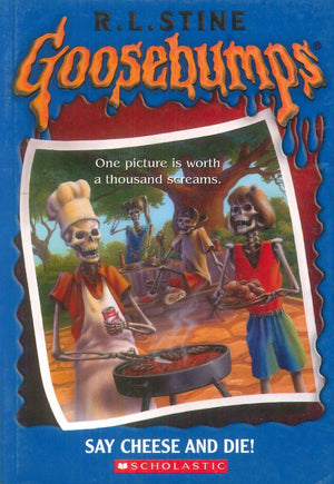 Scholastic Goosebumps Say Cheese And Die! R.L.Stine stories | المعرض المصري للكتاب EGBookFair
