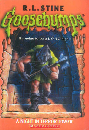 Scholastic Goosebumps A Night In Terror Tower R.L.Stine stories | المعرض المصري للكتاب EGBookFair