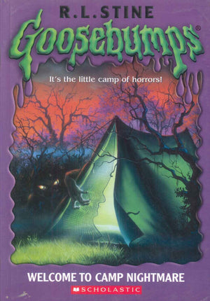 Scholastic Goosebumps Welcome To Camp Nighhtmare R.L.Stine stories | المعرض المصري للكتاب EGBookFair