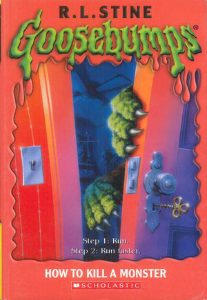 Scholastic Goosebumps How To Kill A Monster R.L.Stine stories | المعرض المصري للكتاب EGBookFair