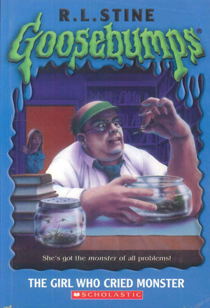 Scholastic Goosebumps The Girl Who Cried Monster R.L.Stine stories | المعرض المصري للكتاب EGBookFair
