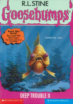 Scholastic Goosebumps Deep Trouble 2 R.L.Stine stories | المعرض المصري للكتاب EGBookFair