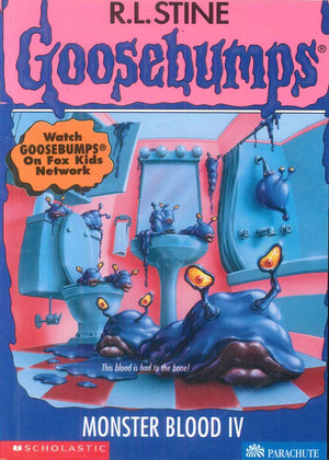 Scholastic Goosebumps Monster Blood Iv R.L.Stine stories | المعرض المصري للكتاب EGBookFair