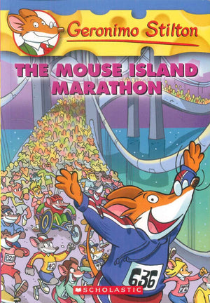Scholastic Geronimo Stilton The Mouse Island Marathon stories | المعرض المصري للكتاب EGBookFair