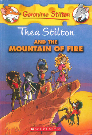 Scholastic Geronimo Stilton Thea Stilton And Mountain Of Fire stories | المعرض المصري للكتاب EGBookFair