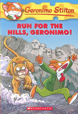 Scholastic Geronimo Stilton Run For The Hills, Geronimo! stories | المعرض المصري للكتاب EGBookFair