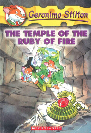 Scholastic Geronimo Stilton The Temple Of The Ruby Of Fire stories | المعرض المصري للكتاب EGBookFair