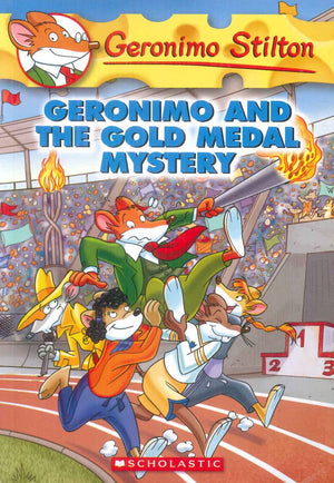 Scholastic Geronimo Stilton Geronimo And The Gold Medal Mystery stories | المعرض المصري للكتاب EGBookFair