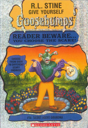 Scholastic Give Yourself Goosebumps #16 Secret Agent Grandma R.L.Stine stories | المعرض المصري للكتاب EGBookFair