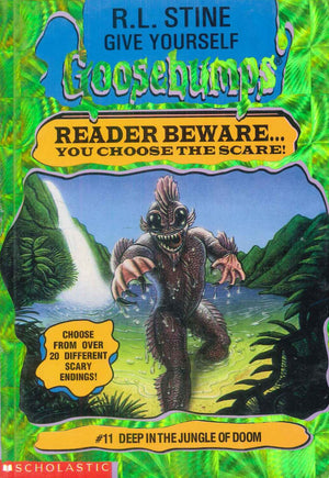 Scholastic Give Yourself Goosebumps #11 Deep In The Jungle Of Doom R.L.Stine stories | المعرض المصري للكتاب EGBookFair