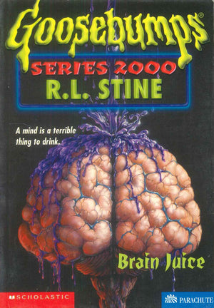 Scholastic Goosebumps Brain Juice R.L.Stine stories | المعرض المصري للكتاب EGBookFair