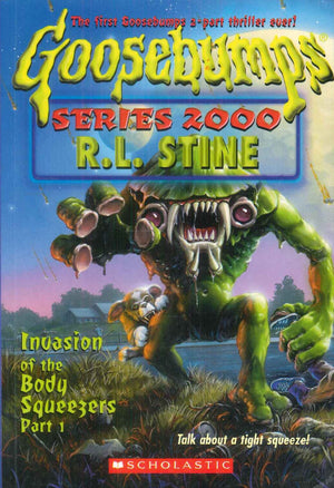 Scholastic Goosebumps Invasion Of The Body Squeezers Part 1 R.L.Stine stories | المعرض المصري للكتاب EGBookFair