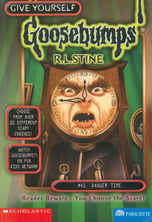 Scholastic Give Yourself Goosebumps #41 Danger Time R.L.Stine stories | المعرض المصري للكتاب EGBookFair