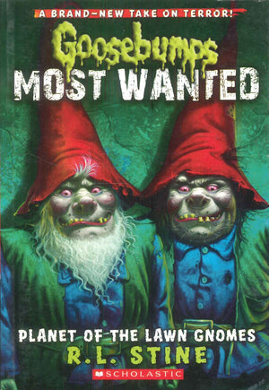Scholastic Goosebumps Most Wanted Planet Of The Lawn Gnomes R.L.Stine stories | المعرض المصري للكتاب EGBookFair