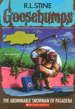 Scholastic Goosebumps The Abominable Snowman Of Pasadena R.L.Stine stories | المعرض المصري للكتاب EGBookFair