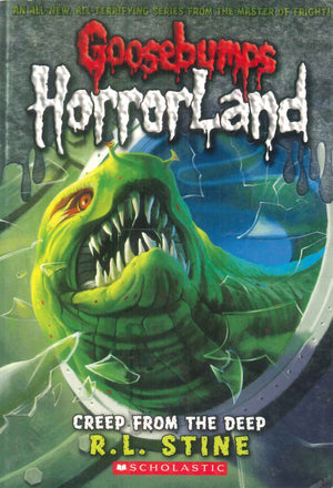 Scholastic Goosebumps HorrorLand Creep From The Deep R.L.Stine stories | المعرض المصري للكتاب EGBookFair