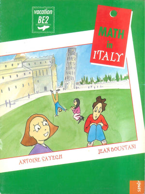 Vacation BE2 Math In Italy Antoine Sayegh Children | المعرض المصري للكتاب EGBookFair