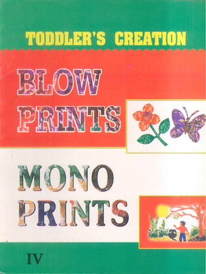 Toddler’s Creation Blow Prints Mono Prints 4 Children | المعرض المصري للكتاب EGBookFair