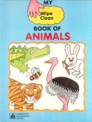 My Wipe Clean Book Of Animals Madhuban Educational Books Children | المعرض المصري للكتاب EGBookFair