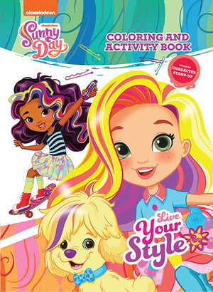 Sunny Day - Live Your Style Coloring And Activity Book Disney كتب اطفال | المعرض المصري للكتاب EGBookFair