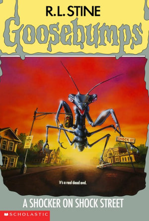 Scholastic Goosebumps A Shocker On Shock Street R.L.Stine stories | المعرض المصري للكتاب EGBookFair