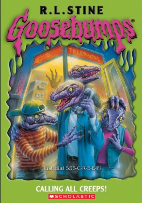 Scholastic Goosebumps Calling All Creeps! R.L.Stine stories | المعرض المصري للكتاب EGBookFair