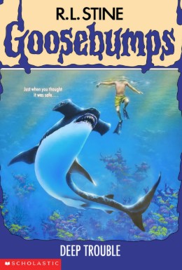 Scholastic Goosebumps Deep Trouble R.L.Stine stories | المعرض المصري للكتاب EGBookFair