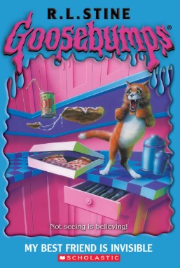 Scholastic Goosebumps My Best Friend Is Invisible R.L.Stine stories | المعرض المصري للكتاب EGBookFair
