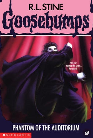 Scholastic Goosebumps Phantom Of The Auditorium R.L.Stine stories | المعرض المصري للكتاب EGBookFair