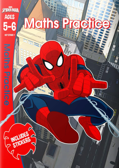Marvel Cash Math Marvel spiderman math practice ages 5-6 General Books | المعرض المصري ...