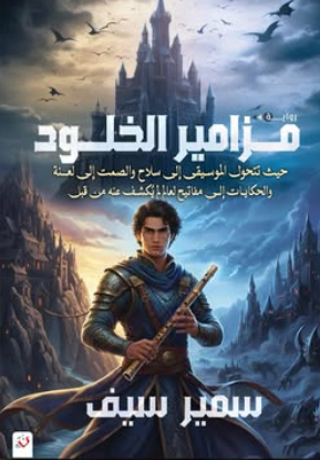 مزامير الخلود : حيث تتحول الموسيقي إلي سلاح والصمت إلي لعنة والحكايات إلي مفاتيح لعالم لم يكشف عنه من قبل سمير سيف قصص وروايات | المعرض المصري للكتاب EGBookFair