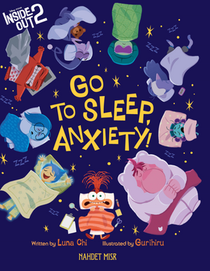 Go To Sleep Anxiety Inside Out2 luna chi كتب اطفال | المعرض المصري للكتاب EGBookFair