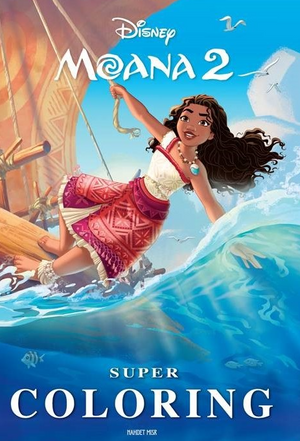 Super Coloring Moana 2 Disney Children | المعرض المصري للكتاب EGBookFair
