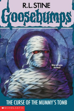 Scholastic Goosebumps The Curse Of The Mummy's Tomb R.L.Stine stories | المعرض المصري للكتاب EGBookFair