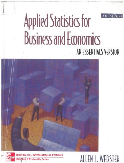 Applied Statistics for Business & Economics: An Essentials Version