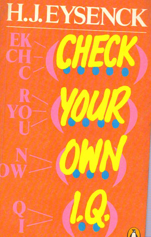 Check Your Own IQ H. J. Eysenck | المعرض المصري للكتاب EGBookFair