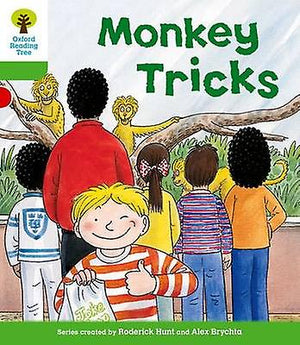 Oxford Reading Tree: Level 2: Patterned Stories: Monkey Tricks  | المعرض المصري للكتاب EGBookFair