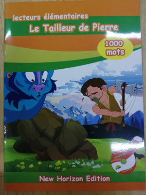 Elementary readers 1000 words The stone Cutter  French  | المعرض المصري للكتاب EGBookFair