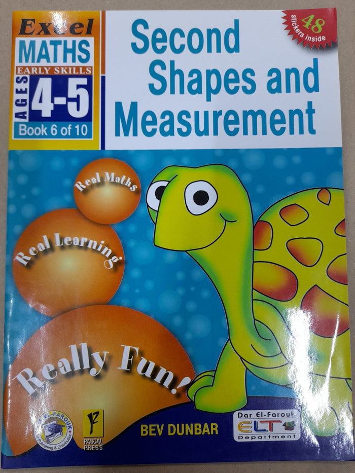 Early Skills: Second Shapes and Measuremet (6-10)