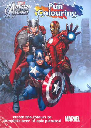 Marvel Avengers Assemble Fun Coloring Marvel | المعرض المصري للكتاب EGBookfair