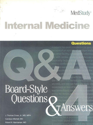 MedStudy Internal Medicine Board-Style pack (Questions and Answers) Jr. J. Thomas Cross | المعرض المصري للكتاب EGBookFair