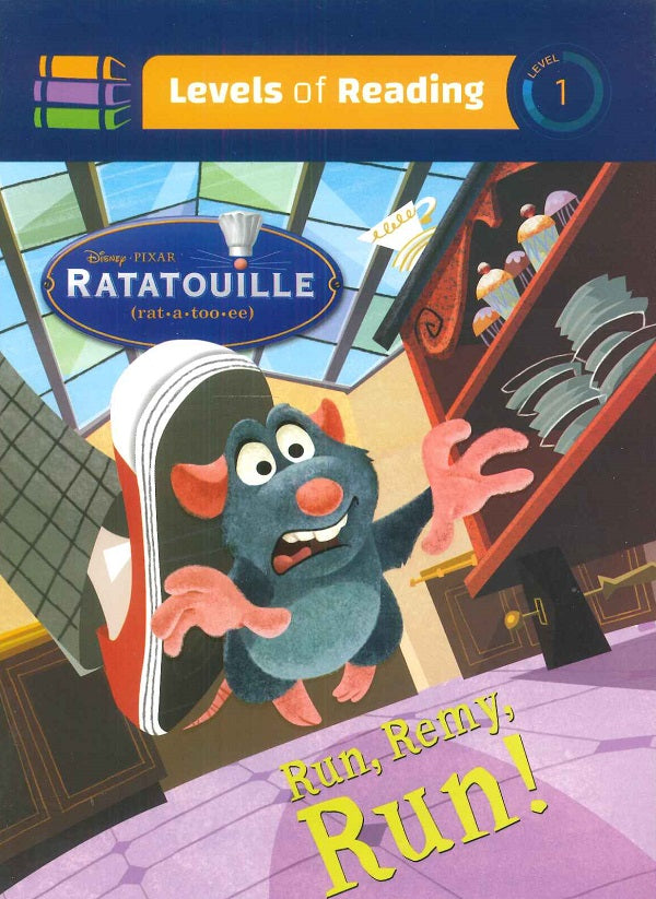 levels of reading Ratatouille Run Remy Run  Level 1