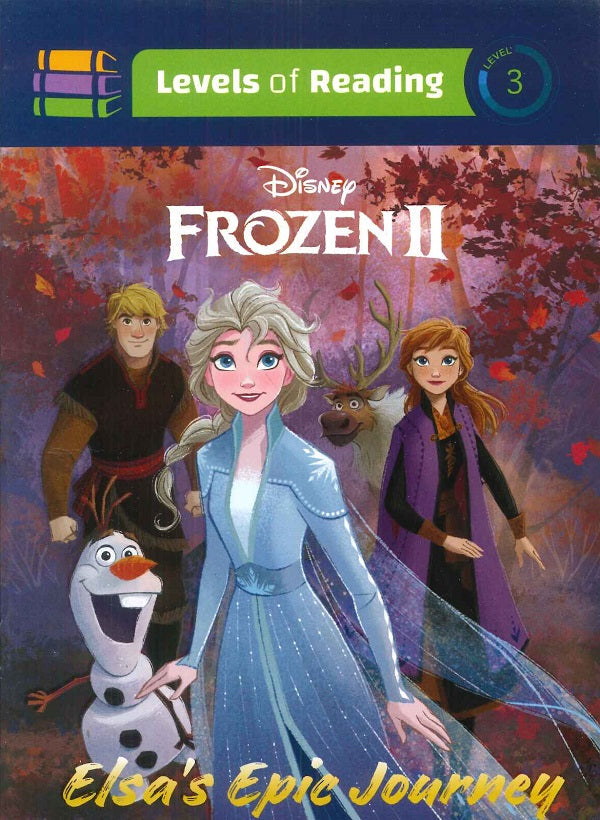 levels of reading frozen  Level 3 (Elsa epic Journey)