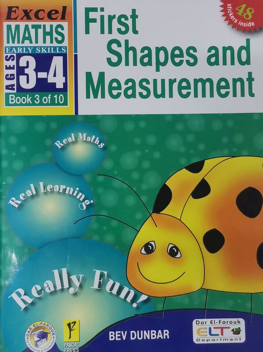 Early Skills: First Shapes and Measurement (3-10) ELT Department Children | المعرض المصري للكتاب EGBookfair